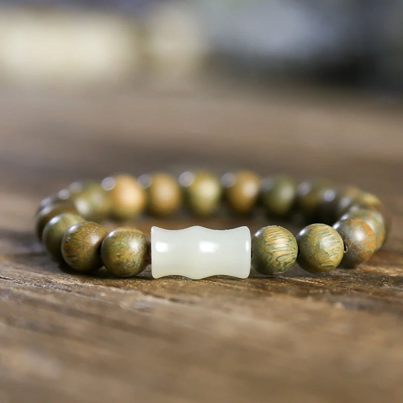 周广胜绿檀精品串镜