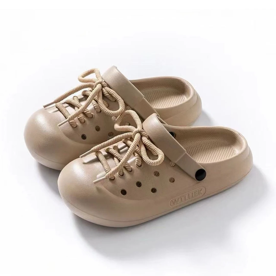 晶姐003夏季厚底外穿踩屎感沙滩凉拖鞋