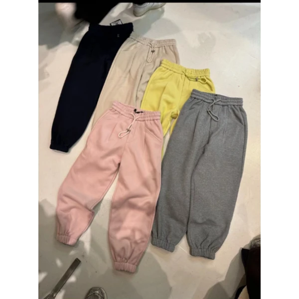 晶姐-时尚大气韩版净色卫裤93030