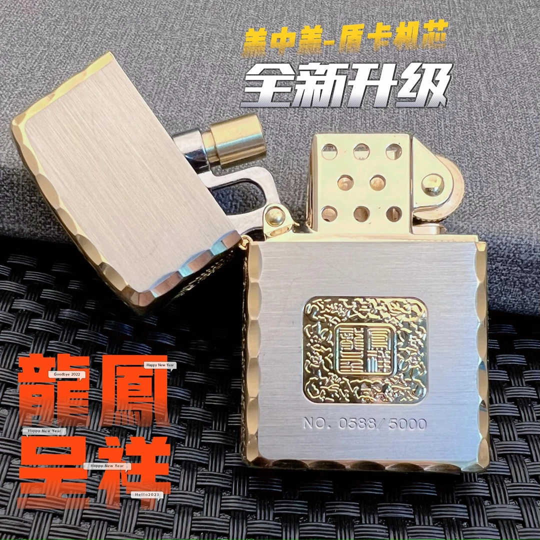 ZORRO佐罗第五代/龙凤呈祥/全密封机芯复古防风男士礼品高端火机