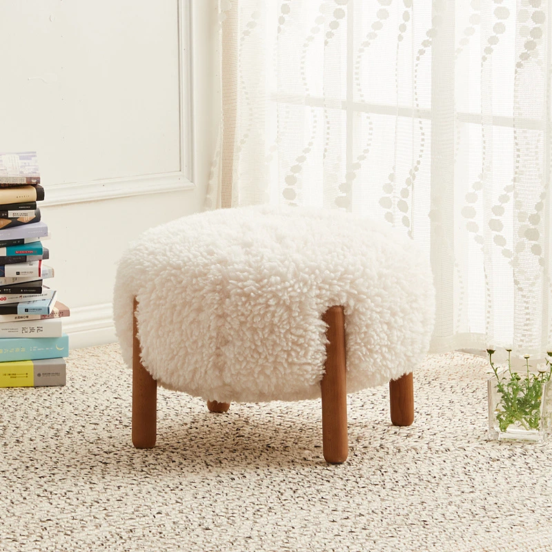 灵活蘑菇凳可爱小凳子轻奢客厅家用创意简约单人北欧