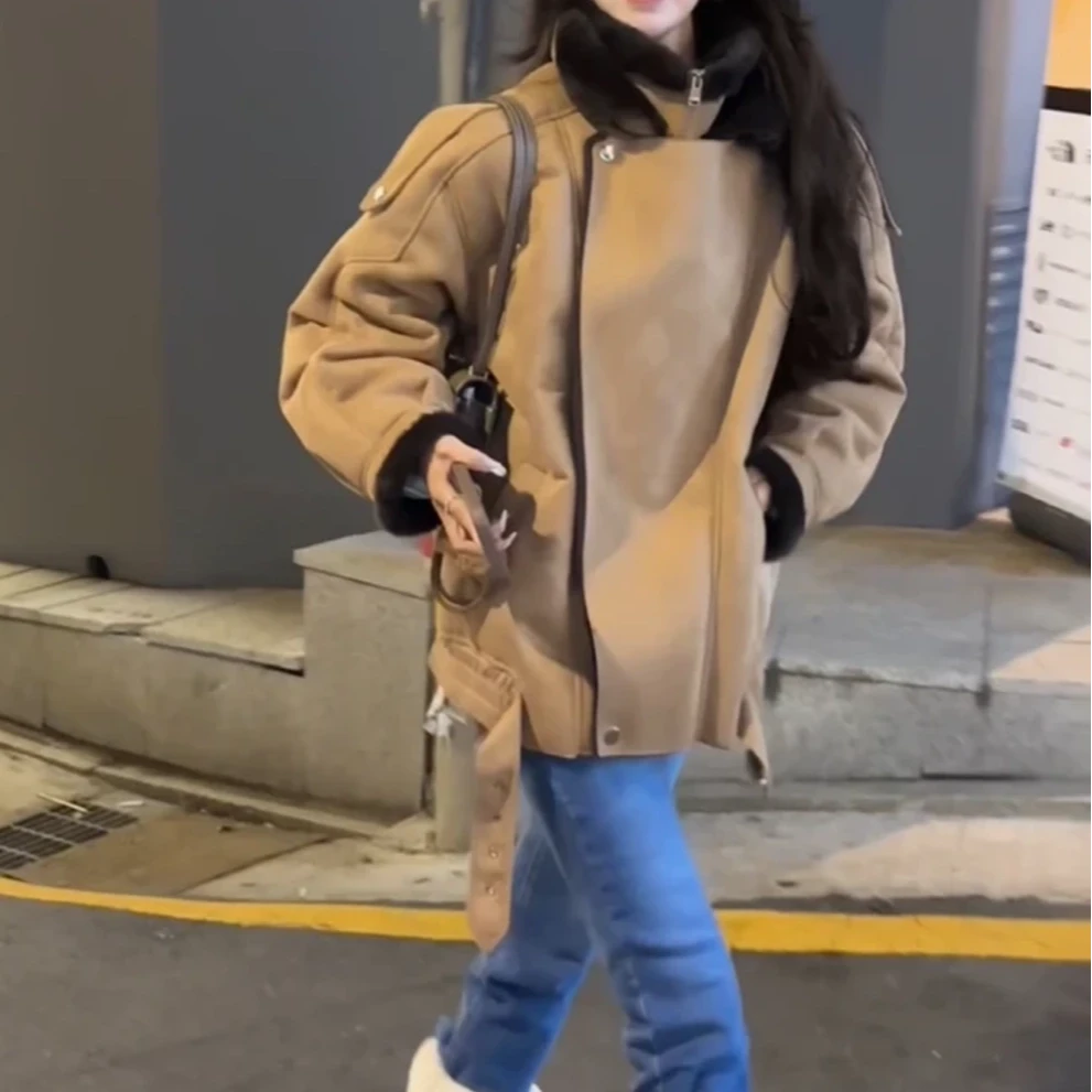 2024年新款气质显瘦高级感时尚休闲韩剧女主冬款外套