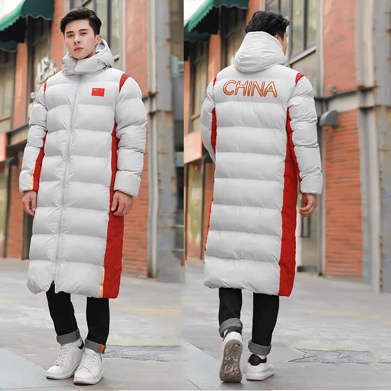 棉大衣中国国家队冬季训练服体育生冬训大袄一件