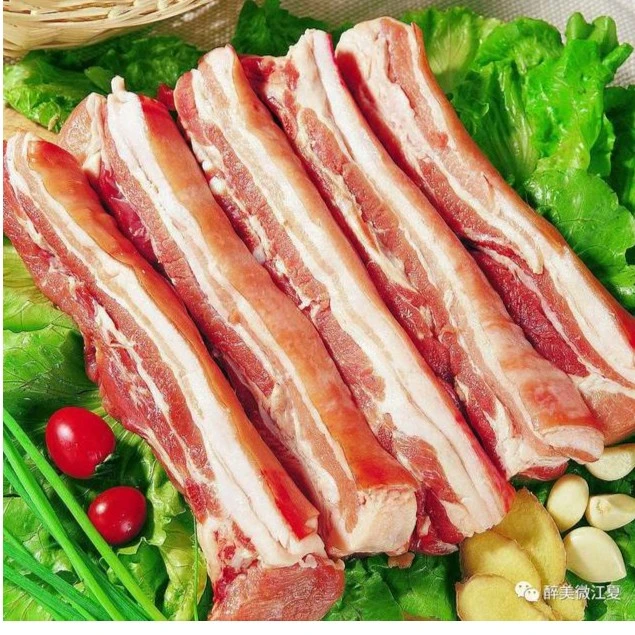 新鲜五花肉一份（约500g）