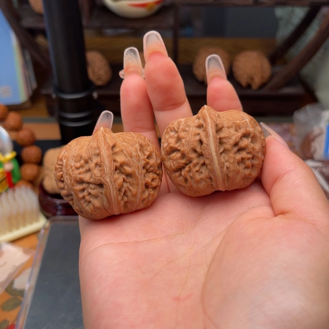 文玩核桃把件元宝41