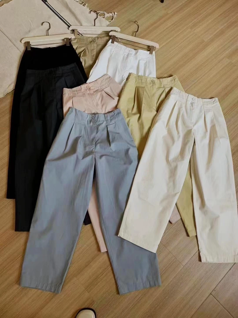 2051百搭休闲直筒裤子