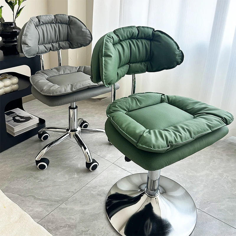 吧台收银台椅子升降旋转美容理发店凳子美甲师化妆椅子家用电脑椅