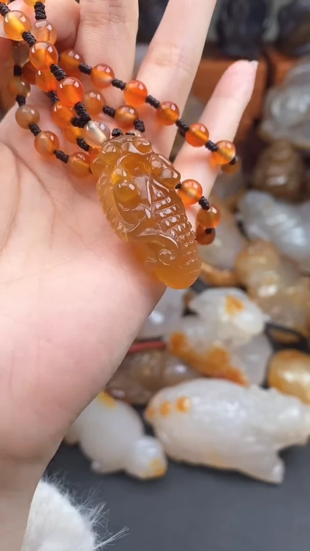 【闪购商品】玛瑙/玉髓颈饰未镶嵌QQ