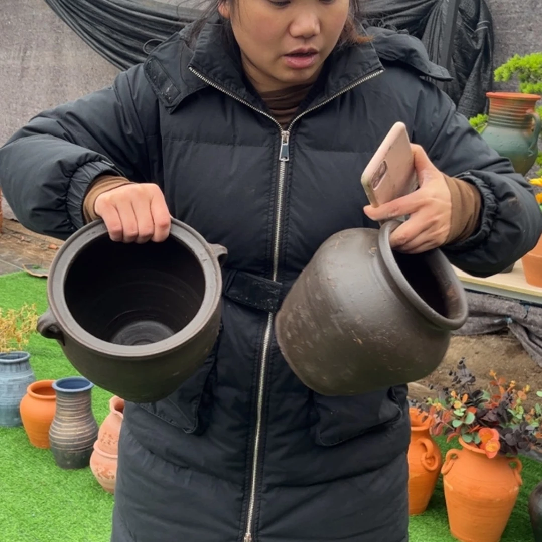 【闪购商品】瓷罐组合102-300咖