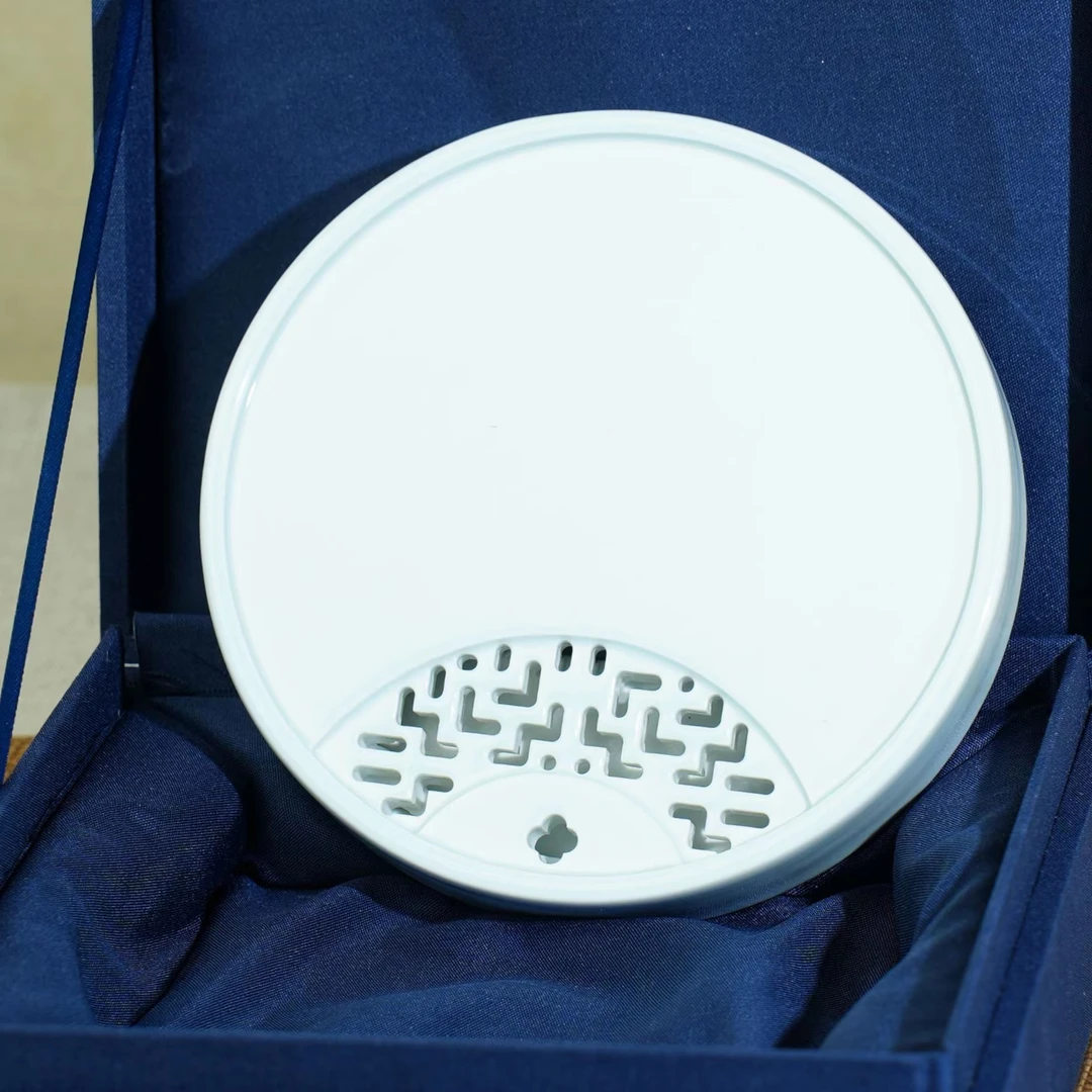 【解茶人】影青系列·海棠和图13.5*13.5*2.3   竹A1