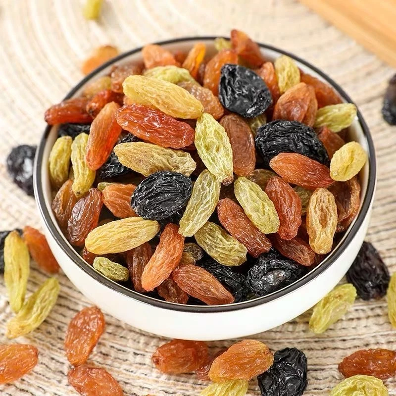 【小新小晶】新疆特产三色葡萄干绿葡萄干红香妃黑加仑休闲零食