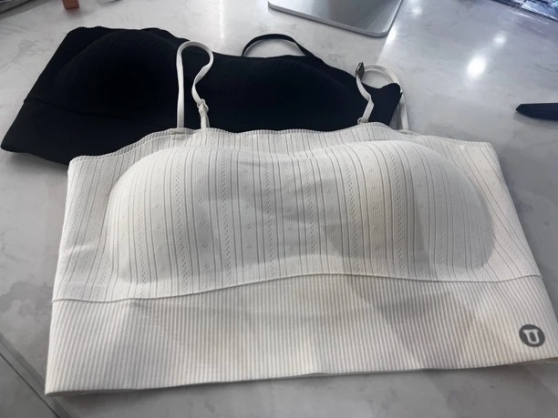 黑白百搭时尚美背女背心打底