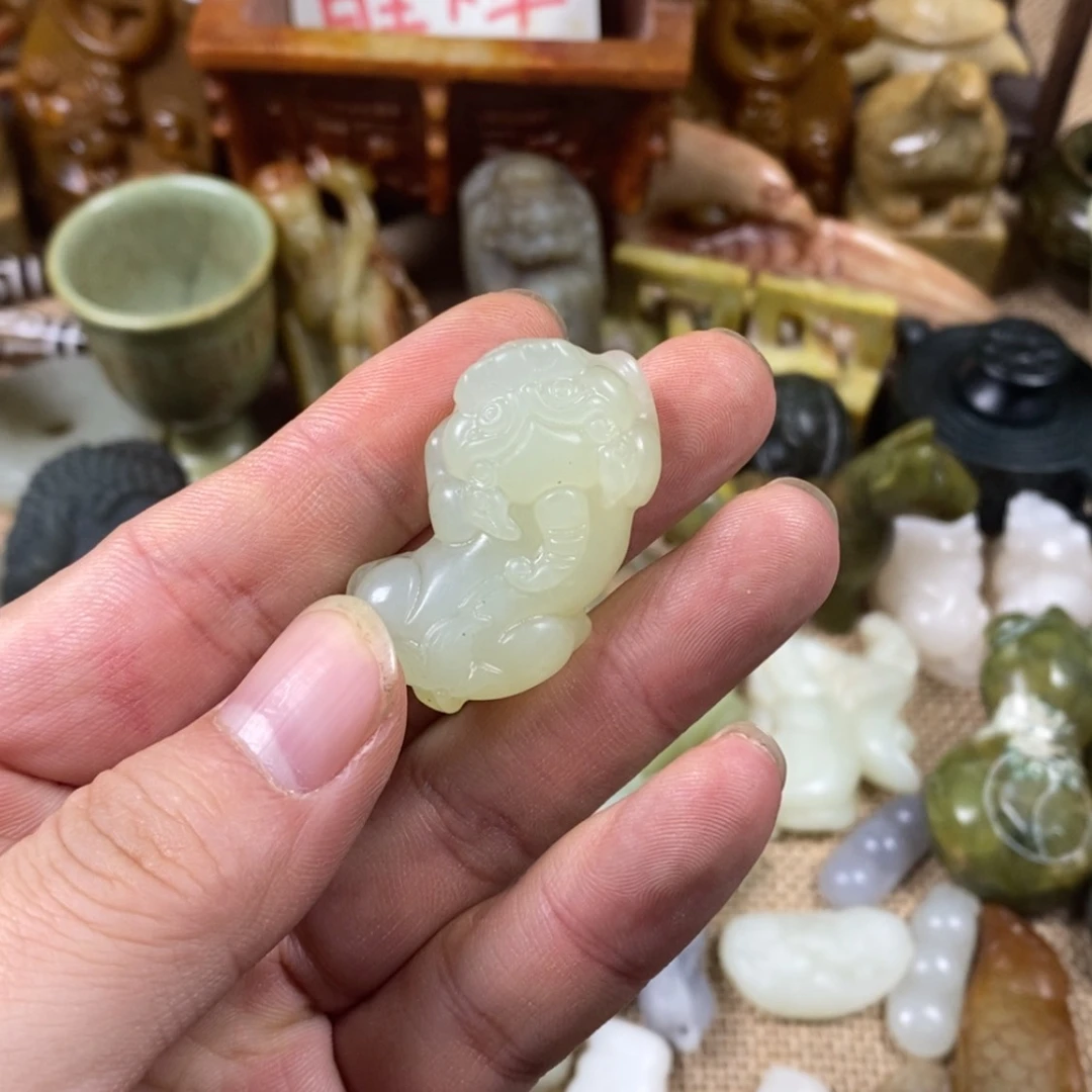 【闪购商品】白玉菩提吊坠136