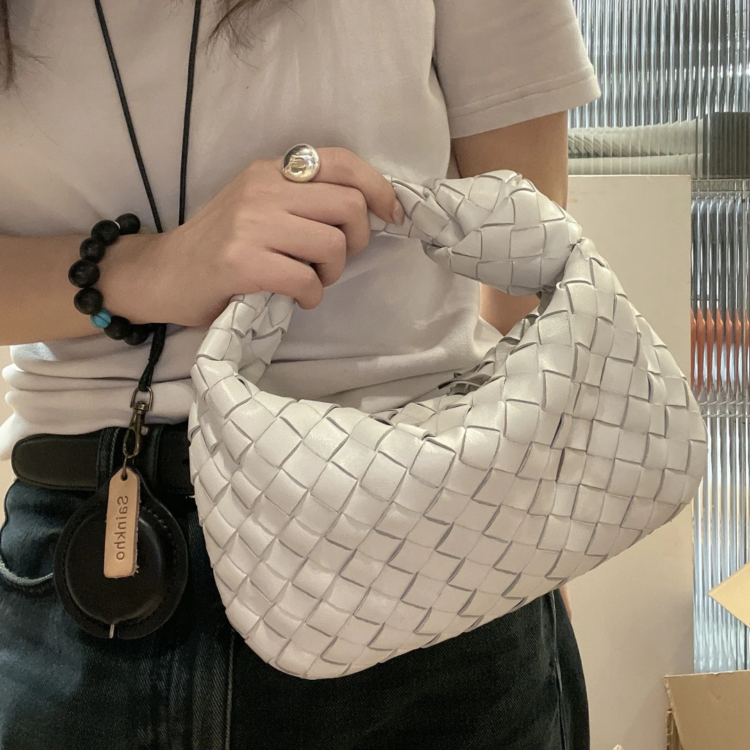 95新 BOTTEGA VENETA/葆蝶家 白色小号judy