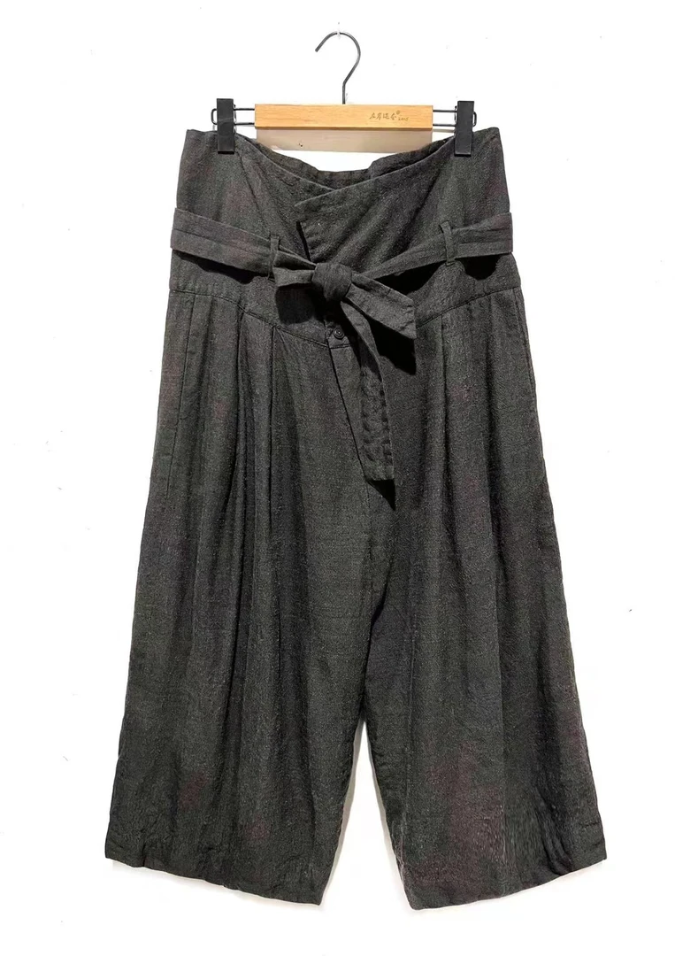 左岸迷香·贞琦坊【裤子】 款号：Z23FW3003休闲百搭宽松