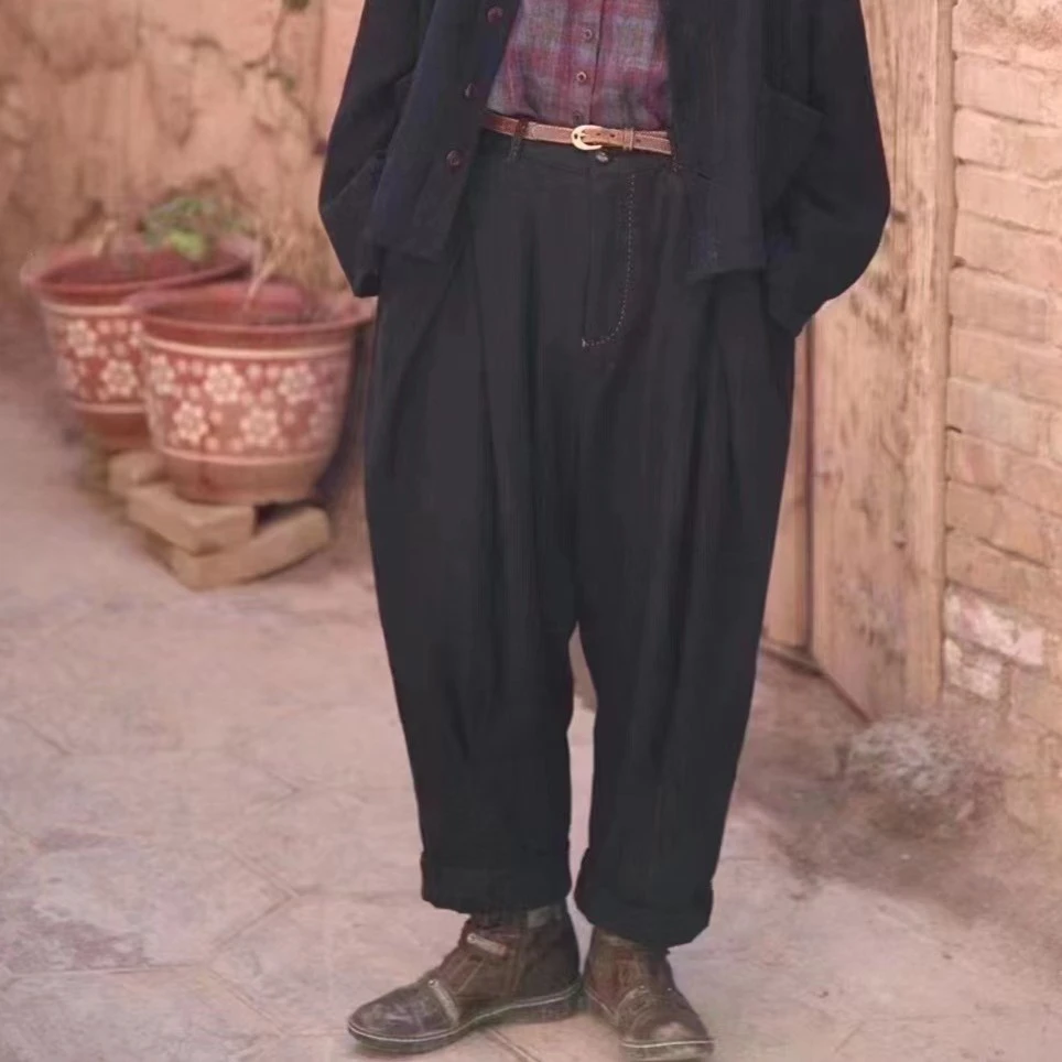 左岸迷香·贞琦坊 特价款 裤子休闲百搭宽松Z21FW3014