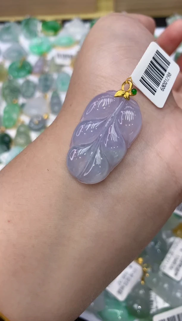 【闪购商品】翡翠颈饰18K金镶嵌111111111111