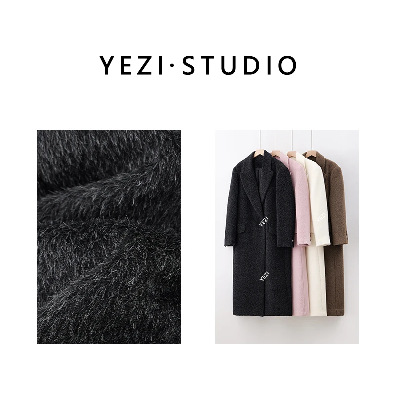 叶子定制【秀场宠儿】24冬苏力大衣大牌正肩直身显瘦24410101-10/19