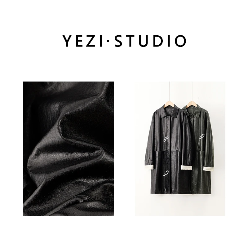 叶子定制【戛纳之星】土耳其A级進口蜡变感羊皮风衣24491102-10/26