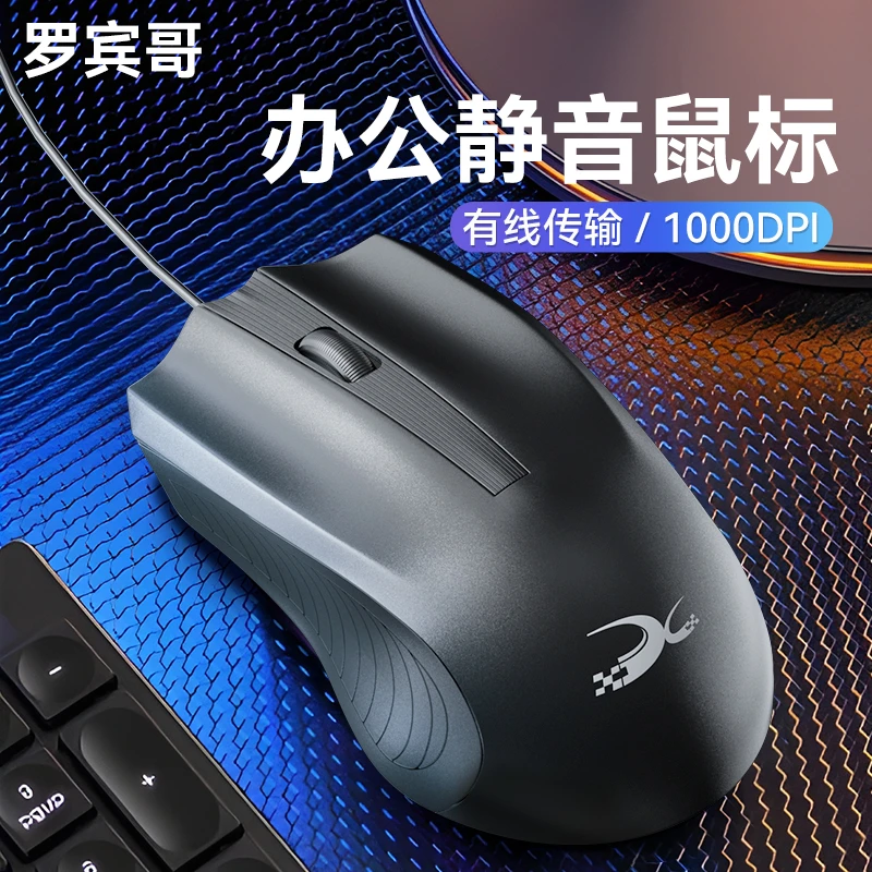 未使用  办公静音鼠标 礼品不支持售后