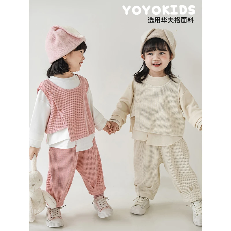 清【丹枫迎秋 上新九折】GN2517幼悠玩酷系列马甲