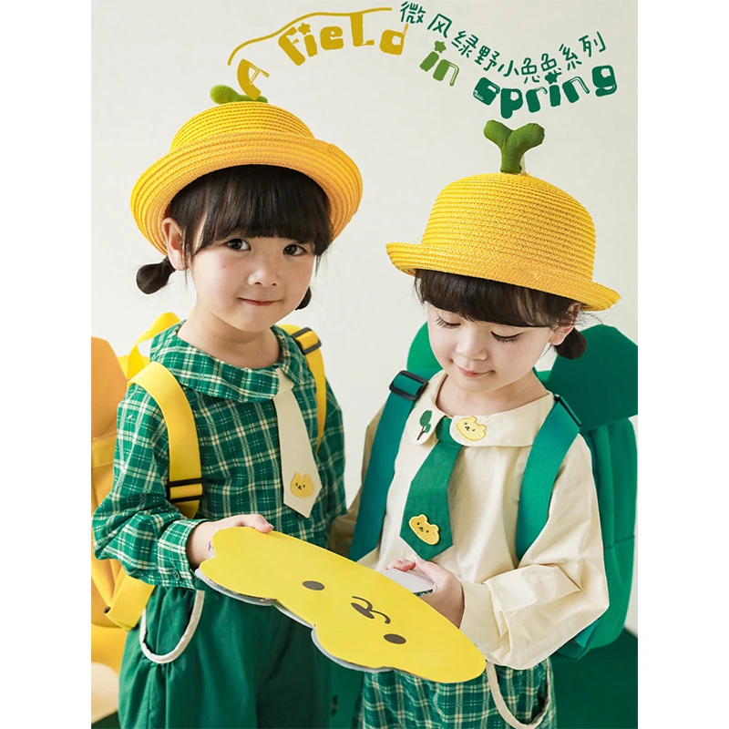 清幼悠 顽皮狗春秋格子领带可拆儿童女宝娃娃翻领衬衫C2498 C2499