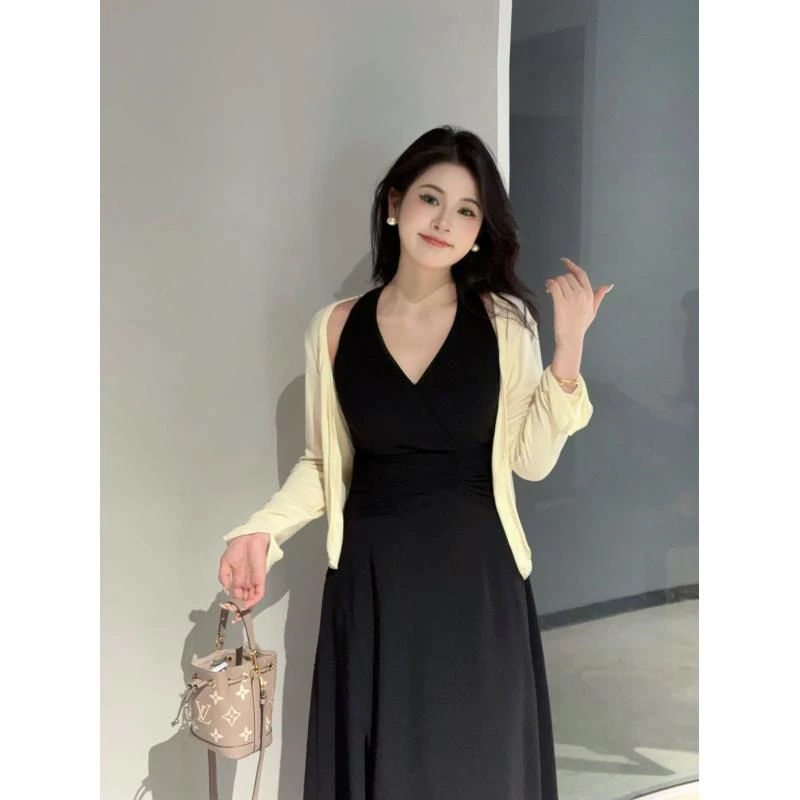 【现货】初秋新款大码微胖mm气质显瘦时尚连衣裙 801058C+08038C