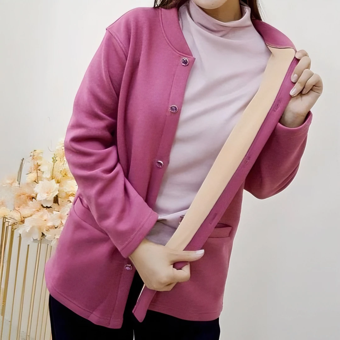 元首【男女】一体绒大码加厚秋冬开襟衫冬季保暖衣加肥W63202