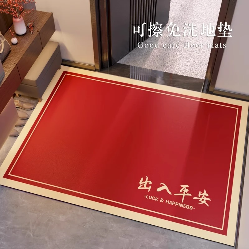 地垫入户门垫可擦免洗pvc防滑脚垫家用进门口耐脏玄关地毯可裁剪