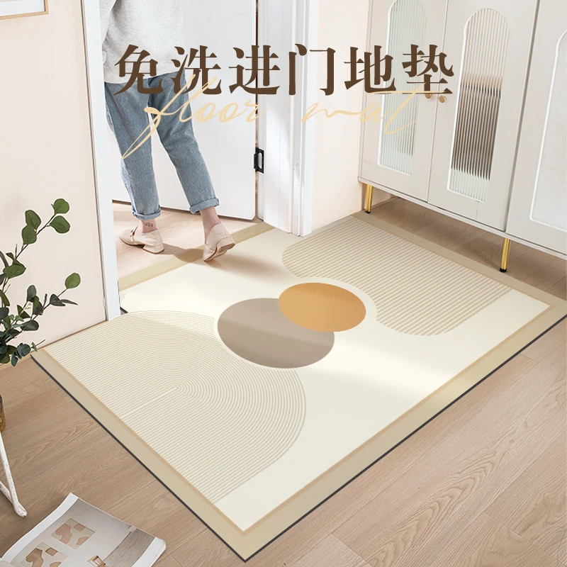 米雷入户门地垫简约进门地垫耐脏防滑可裁剪玄关脚垫家用免洗地毯