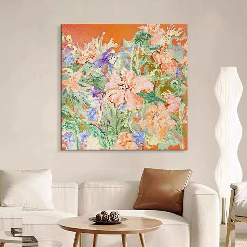 《花开的季节》80×80的挂画