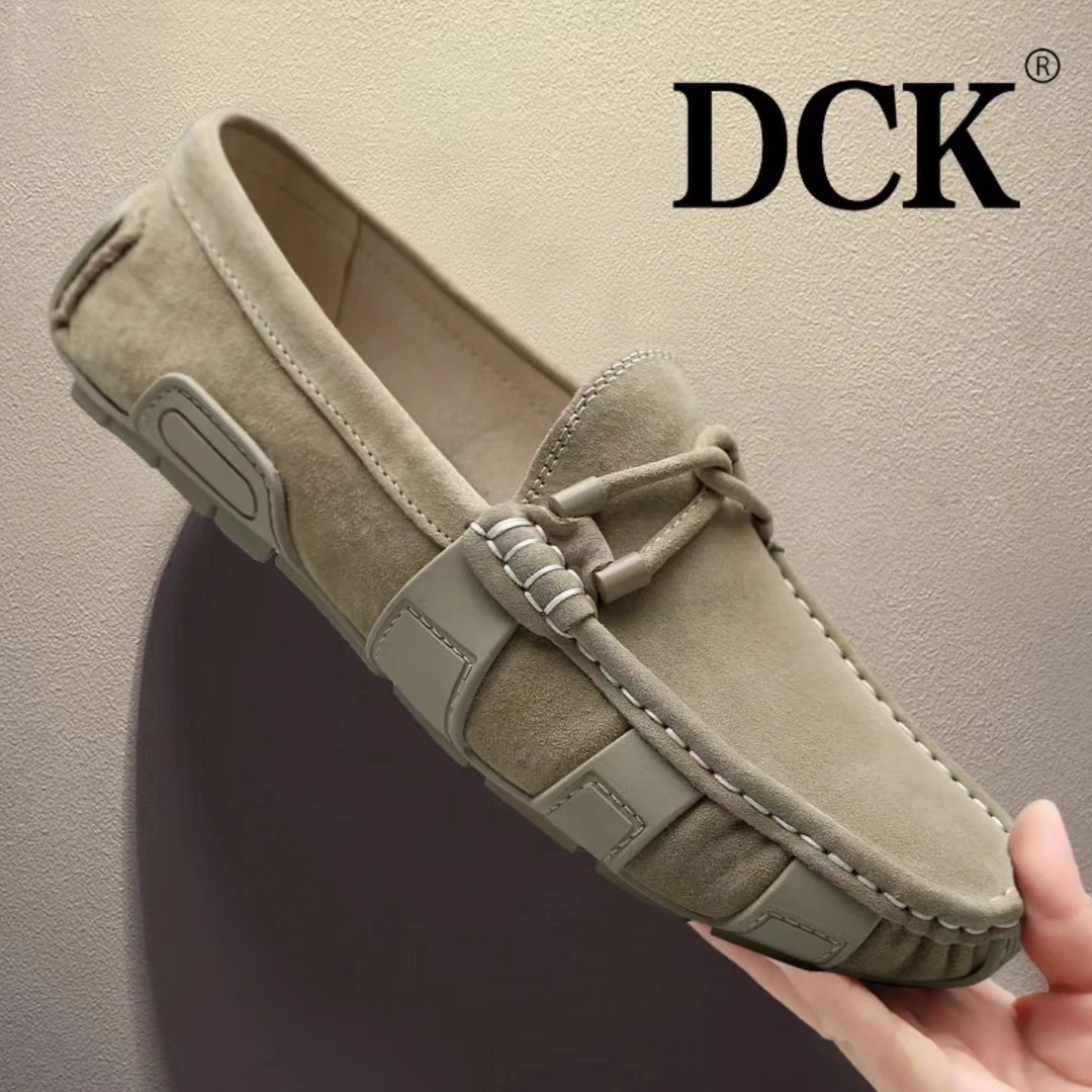 【私人定制】DCK豆豆鞋时尚驾车潮鞋一脚蹬百搭软面透气舒适男鞋