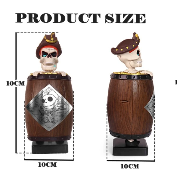 烟魔术盒子个性霹雳先锋同款木桶自动弹烟盒怪叔叔创意恶搞摆件品