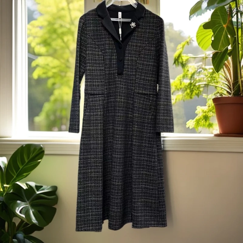 03#【木兮兮专属】2026年春季新女气质显瘦减龄中长款连衣裙