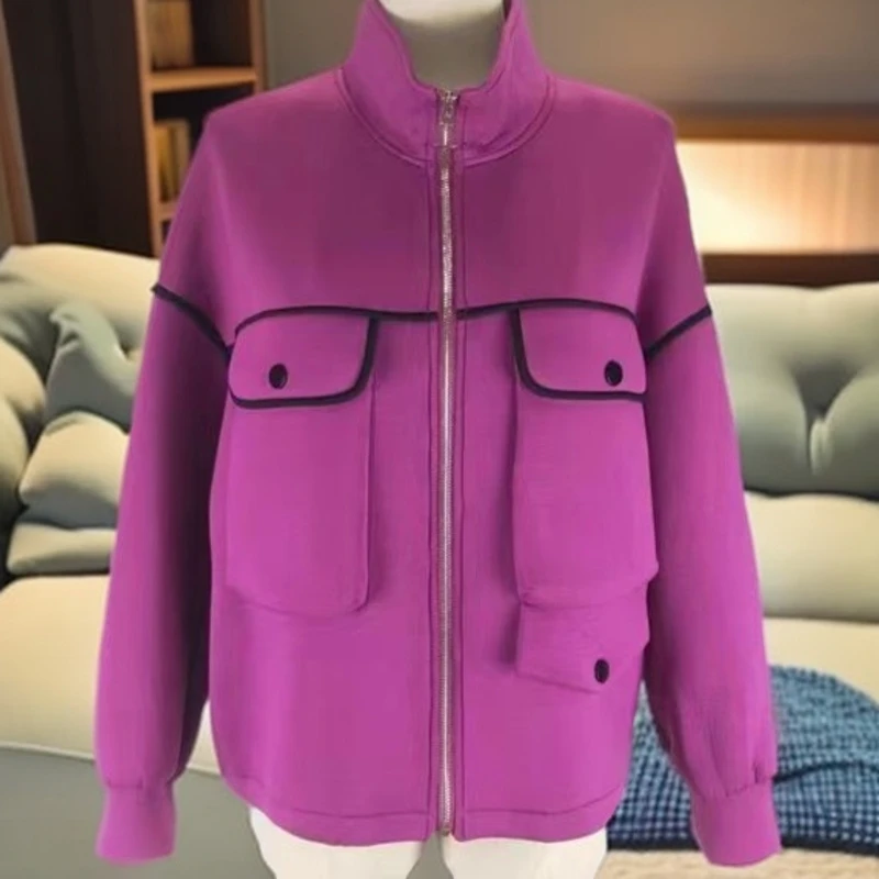 伟-805#【木兮兮专属】2024春季新款气质显瘦短款小外套