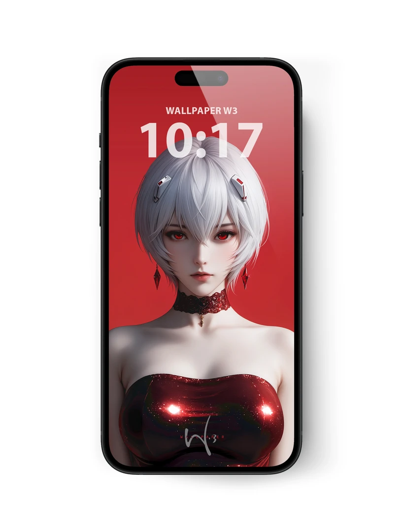 原创壁纸 EVA 补全计划 绫波丽 正面1 壁纸套组 005 高清手机壁纸