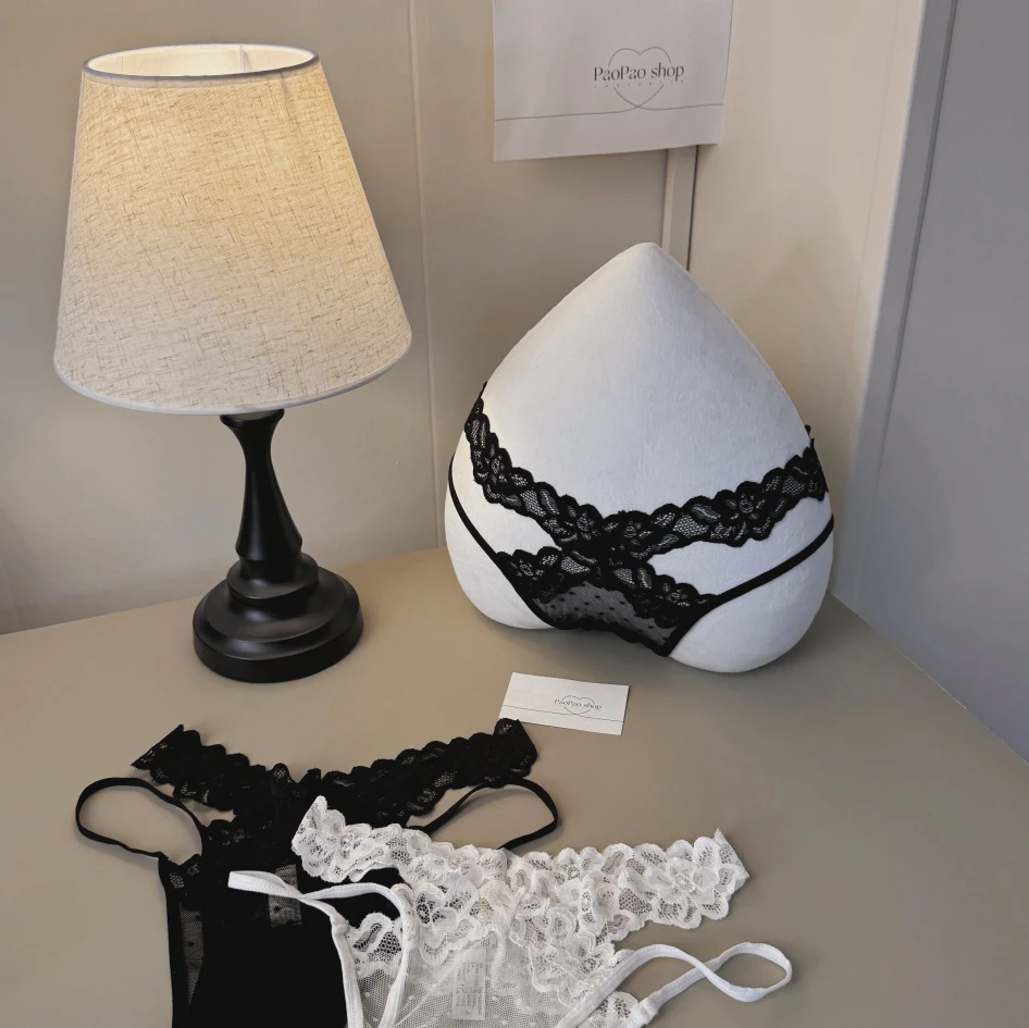性感辣妹低腰镂空内裤女蕾丝花边网纱显瘦少女风三角裤透气薄新款