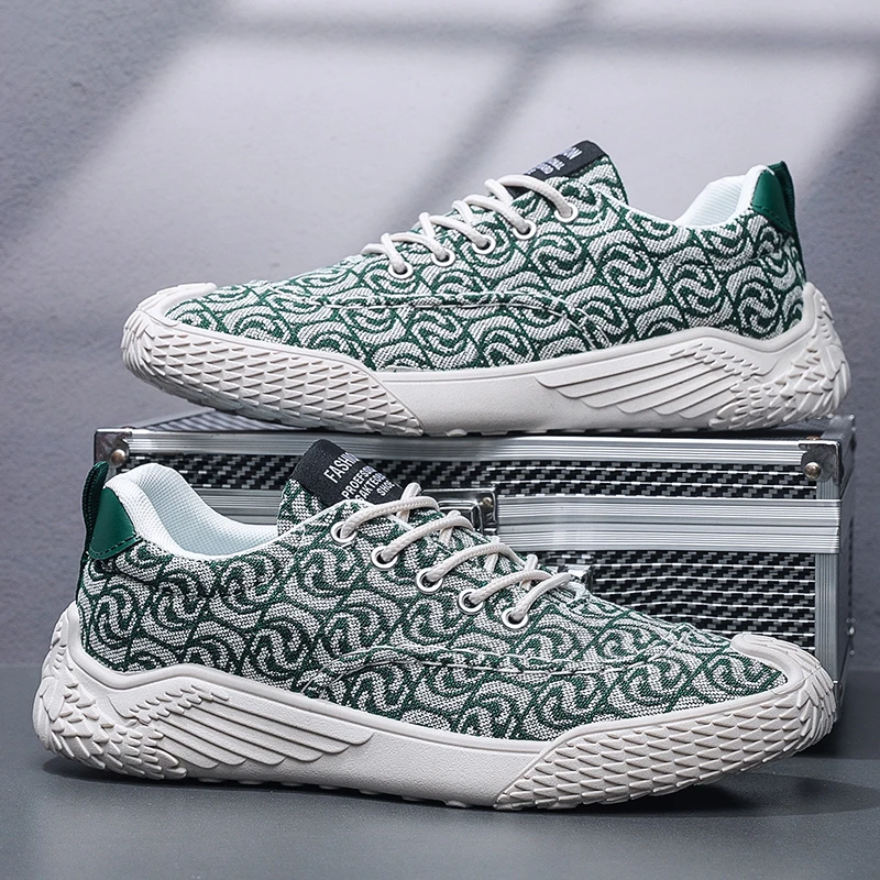 2024新款男士潮流帆布鞋夏季透气布鞋男休闲百搭跑步潮鞋男AD125