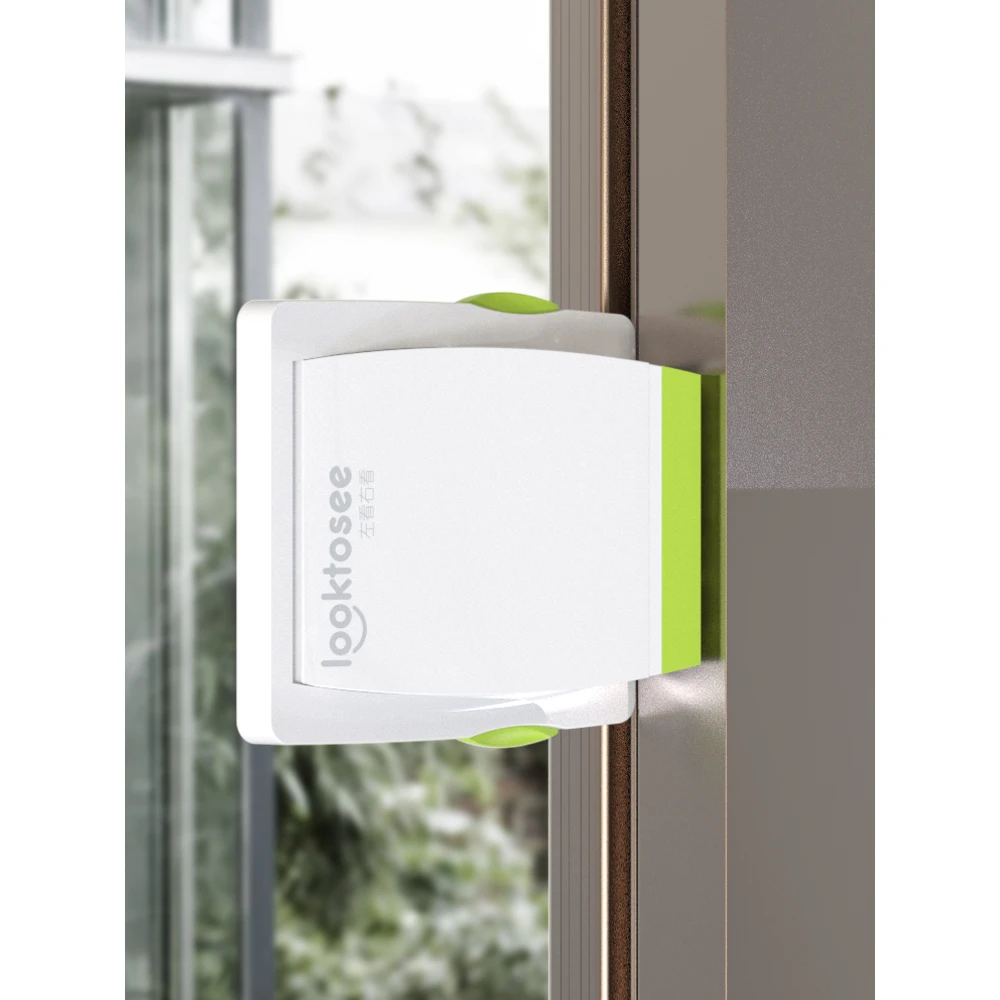 免安装移窗锁推拉窗户锁儿童防坠锁粘贴式移门锁扣宝宝限位锁