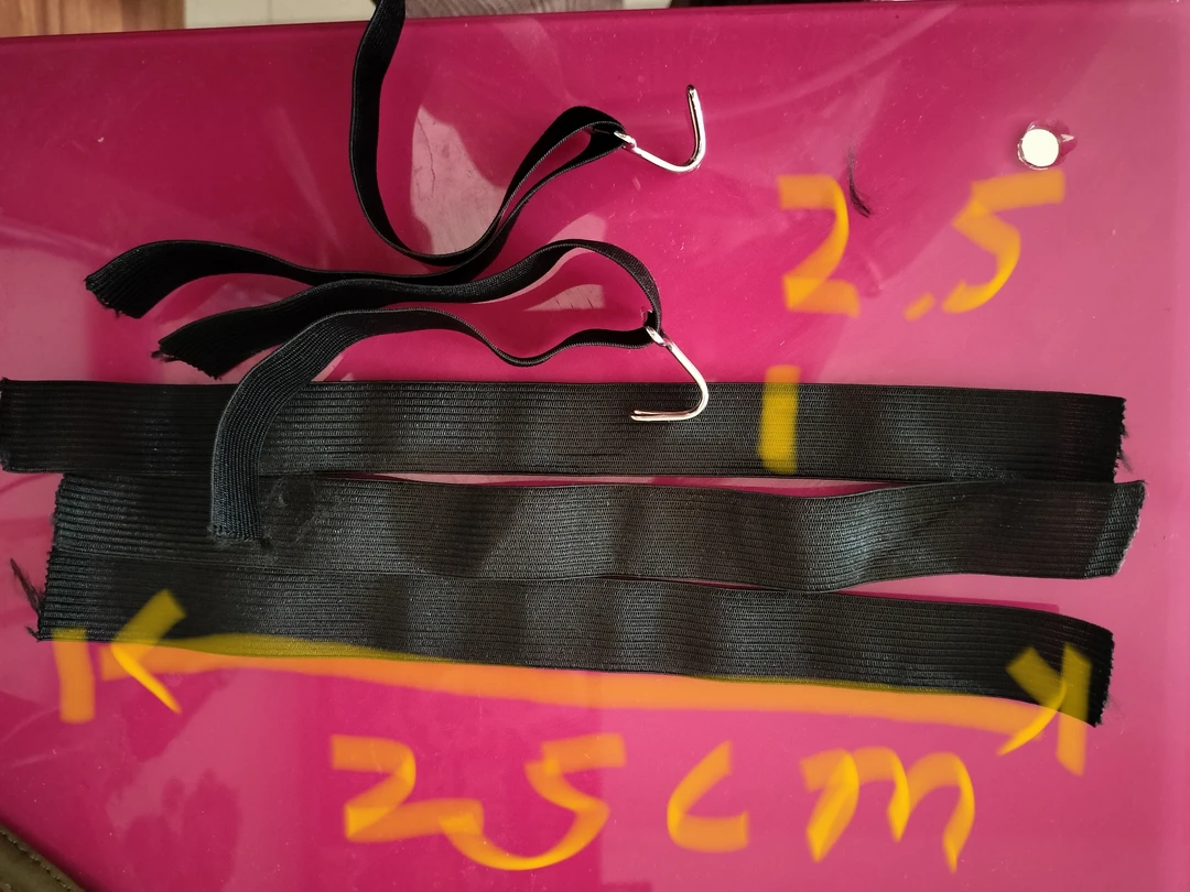 电动三轮车小巴士车棚雨帘原装挂钩绷带封闭式通用型松紧带带勾