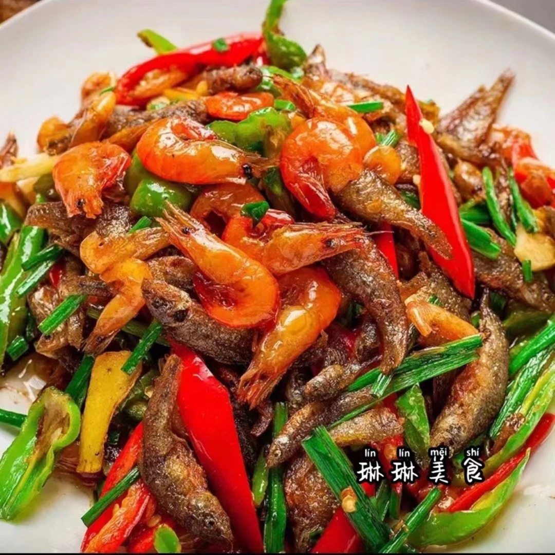 大别山小河虾小河鱼鱼虾组合500g包邮