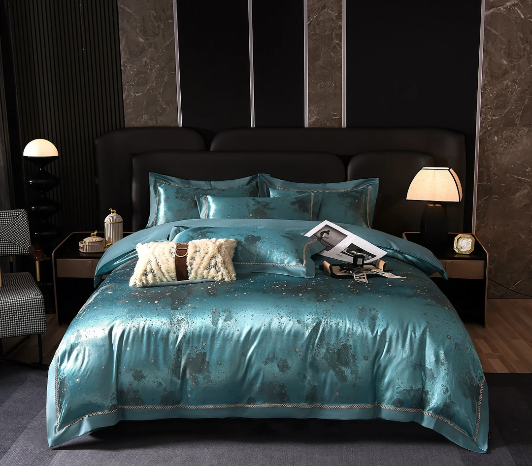 空之际遇-轻奢欧式高档全棉重磅高精密私人订制四件套【M273】