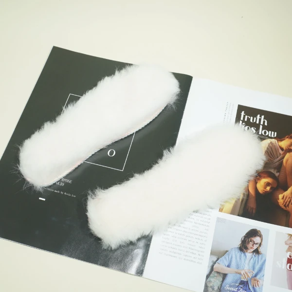 【拍一发二】羊皮毛一体真皮真毛鞋垫保暖加厚加密女士鞋垫35-44