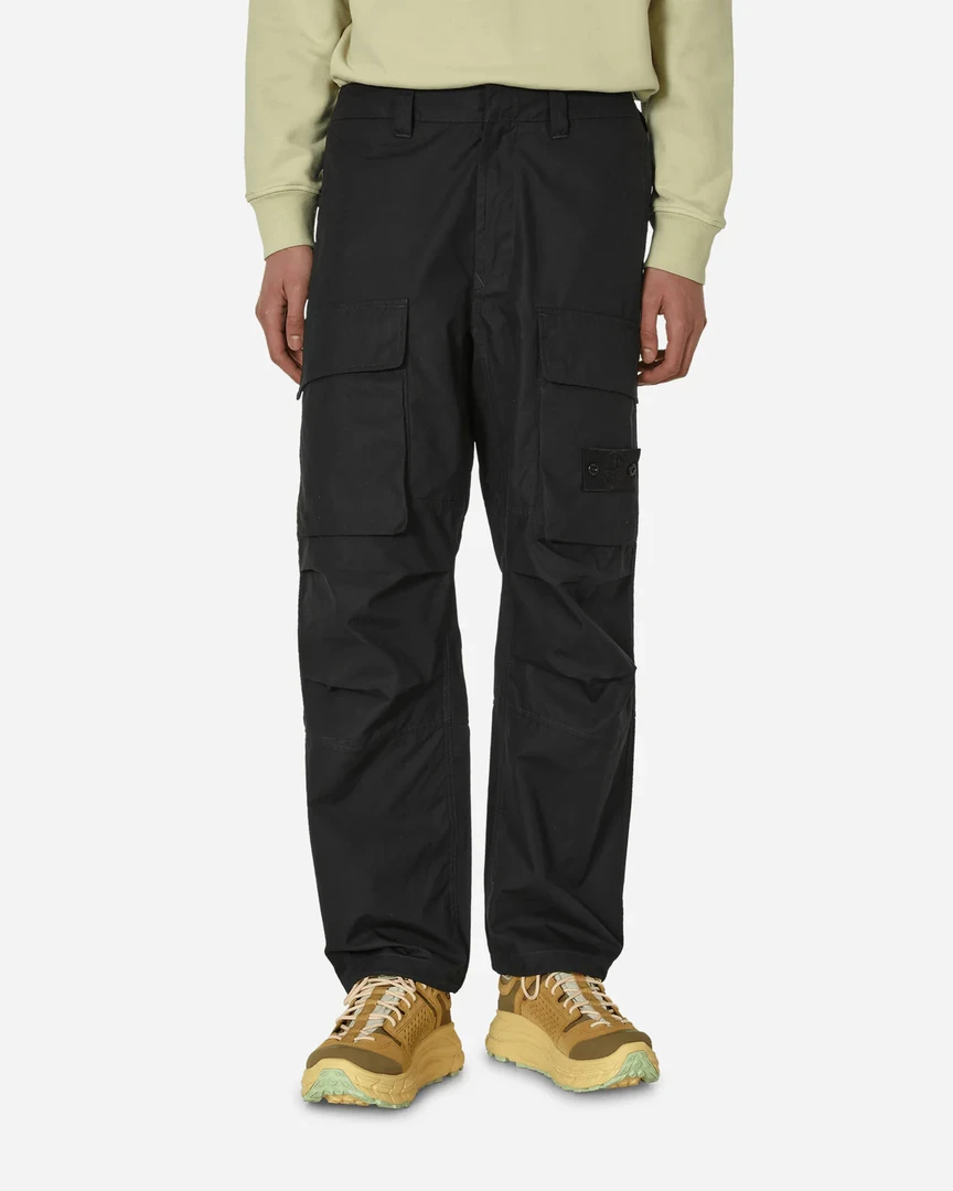 【3折】Stone Island石头岛Ghost幽灵系列工装裤 24款 黑色 专柜6k7