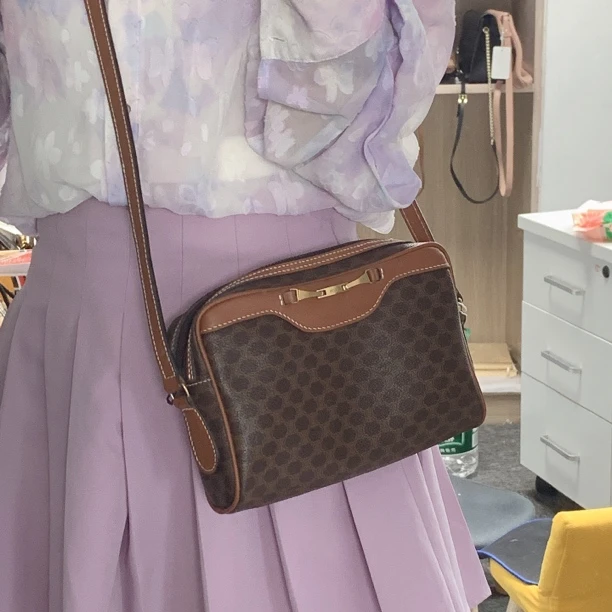 95新 Celine/思琳 聪聪/Celine凯旋门斜挎包