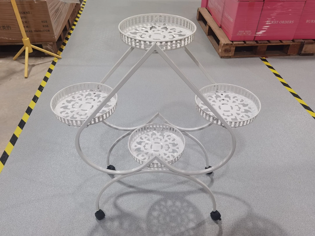 花架置物架室内落地式花盆竹客厅吊兰花架子