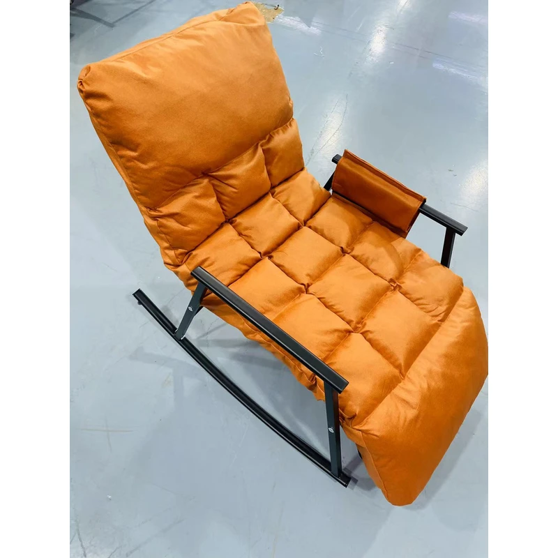 品质科技布摇椅躺椅懒人椅子靠背椅网红直销阳台摇摇椅