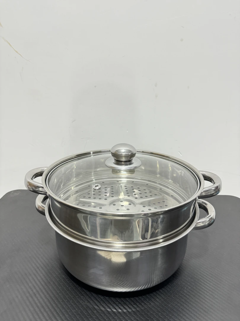 双层304不锈钢多功能蒸煮锅