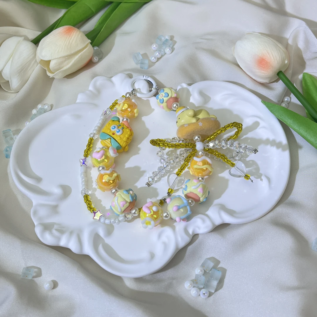 【补差10米转明】ins甜酷精致手绘DIY手工制作手工串珠穿珠