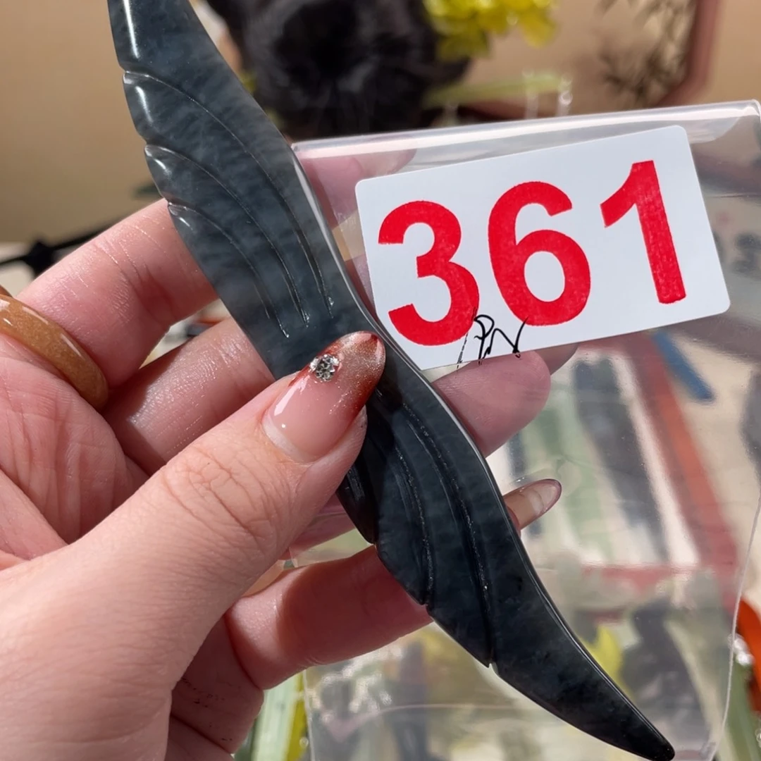 蛇纹石玉发饰合金°****?